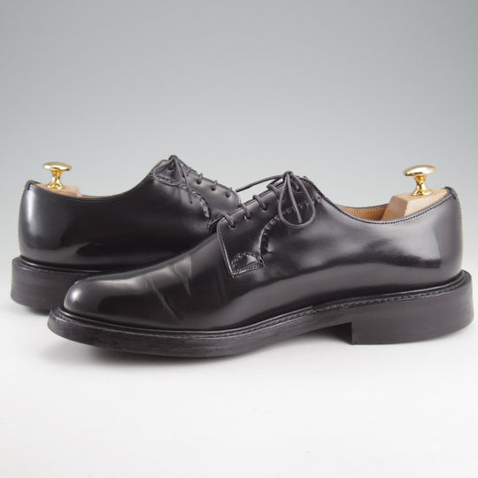 極上★チャーチ 70F/UK7【定価￥192,500-★ダイナイトソール仕様/SHANNON R/シャノン】103ラスト/プレーントゥ/黒/メンズ/Church's★o432