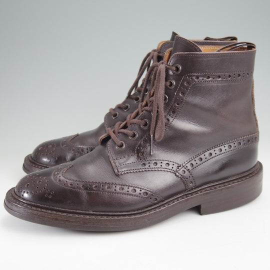 極上★トリッカーズ SIZE 6【定価￥143,000-★ダイナイトソール仕様/MALTON/モールトン】M2508/カントリーブーツ/濃茶/Tricker's★n411