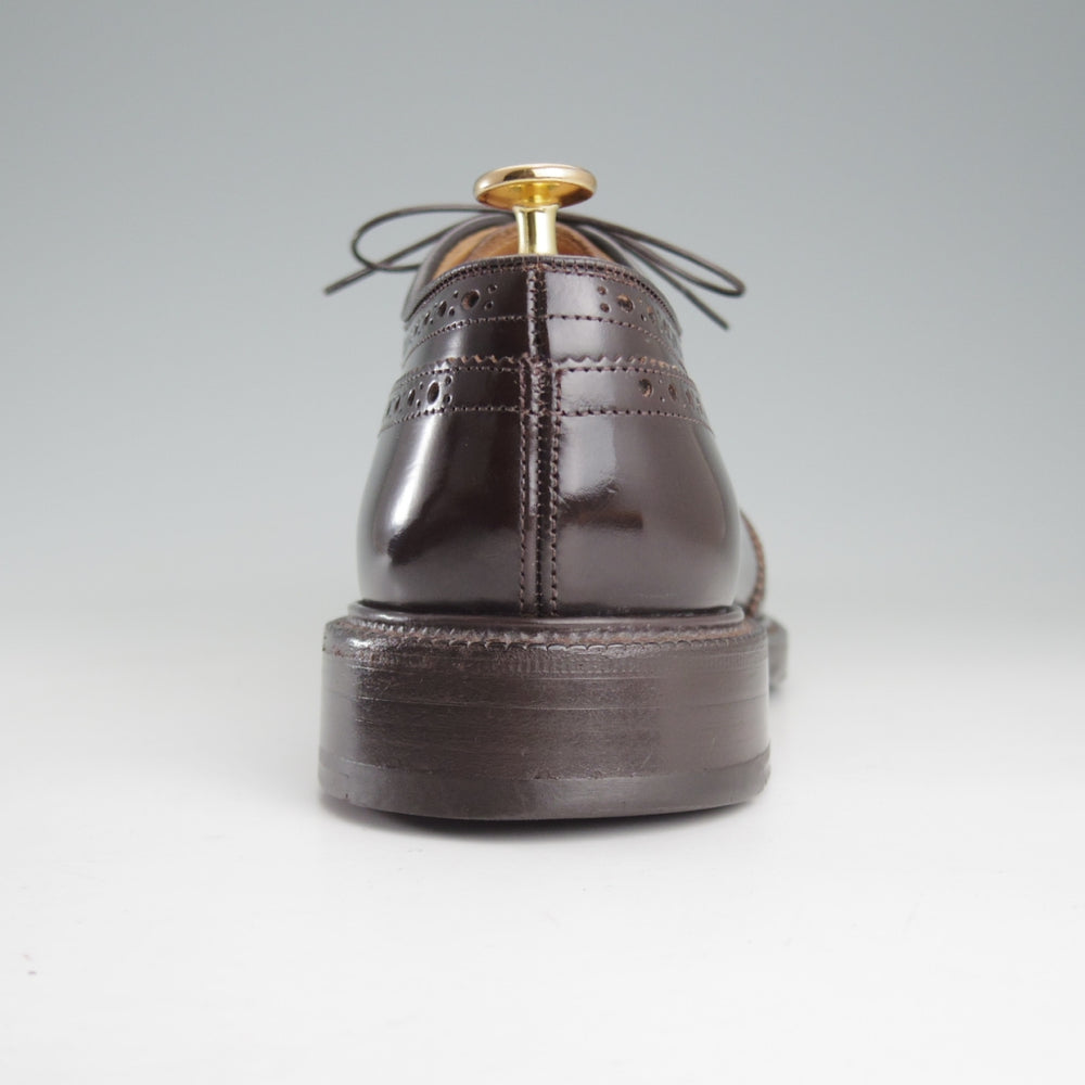 極上★チャーチ 75F/UK7.5【定価￥214,500-★GRAFTON/グラフトン】173ラスト/フルブローグ/濃茶/メンズ/Church's★o986