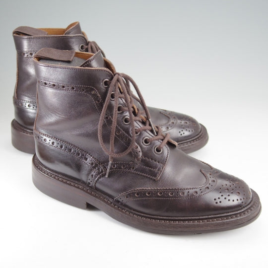 極上★トリッカーズ SIZE 6【定価￥143,000-★ダイナイトソール仕様/MALTON/モールトン】M2508/カントリーブーツ/濃茶/Tricker's★n411