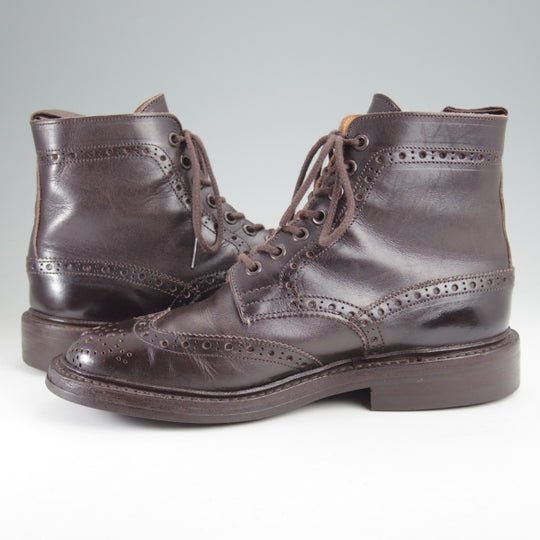 極上★トリッカーズ SIZE 6【定価￥143,000-★ダイナイトソール仕様/MALTON/モールトン】M2508/カントリーブーツ/濃茶/Tricker's★n411