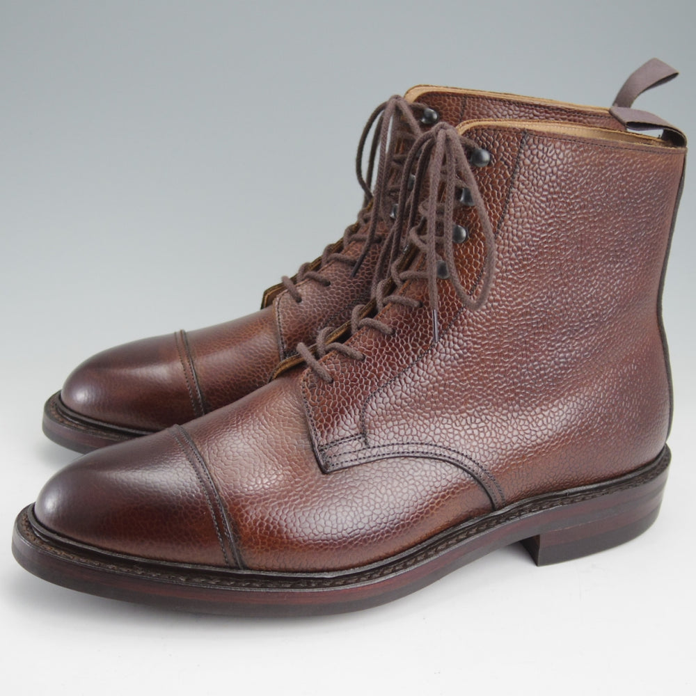 未使用★クロケット&ジョーンズ 7.5E【定価￥132,000-★ダイナイトソール/CONISTON/コニストン】325ラスト/濃茶/Crockett&Jones★n903