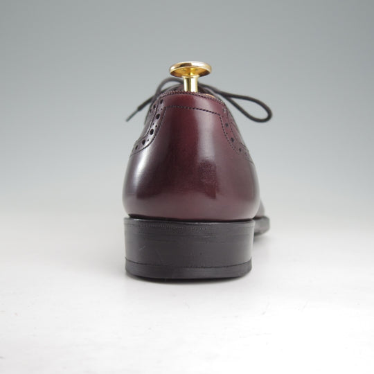 ★(英)ガジアーノ&ガーリング 7.5E【パターンオーダー品★セミブローグ仕様のST.JAMES/GG06ラスト】カーフ/赤茶/GAZIANO&GIRLING★o433