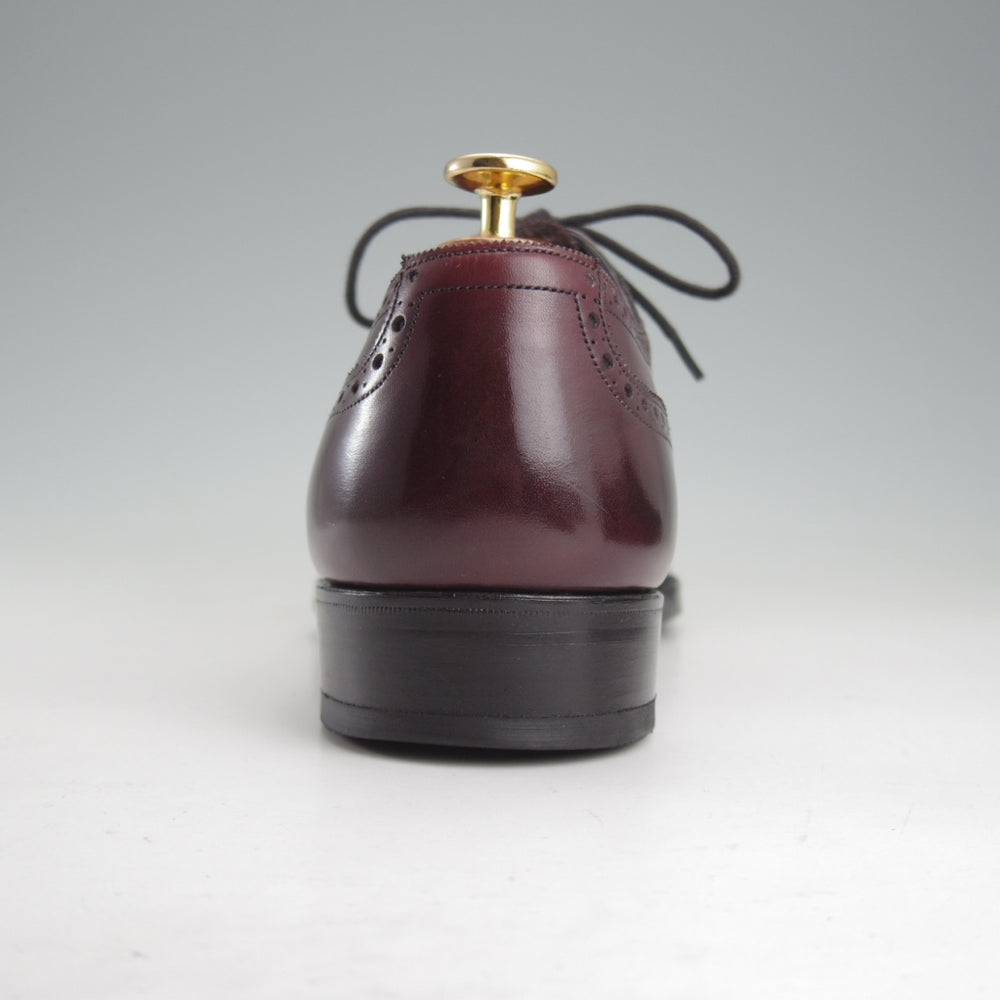 ★(英)ガジアーノ&ガーリング 7.5E【パターンオーダー品★セミブローグ仕様のST.JAMES/GG06ラスト】カーフ/赤茶/GAZIANO&GIRLING★o433