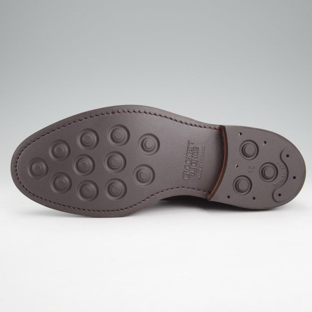 未使用★クロケット&ジョーンズ 7.5E【定価￥132,000-★ダイナイトソール/CONISTON/コニストン】325ラスト/濃茶/Crockett&Jones★n903