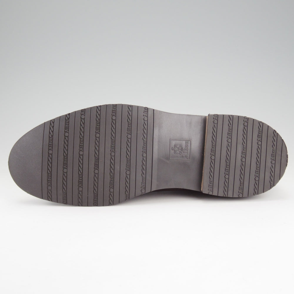 美品★オールデン 8D【現行定価17万円以上★プレーントゥ/N9401】バリーラスト/スエード/濃茶/メンズ/ALDEN★o434