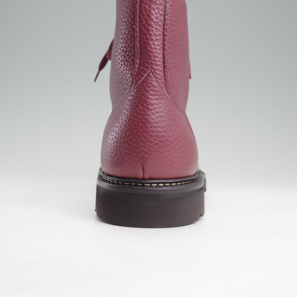 未使用★ジョンロブ 6E【定価￥224,400-★HELSTON/レースアップブーツ】0015ラスト/シボ革/RUSSET/赤茶/メンズ/JOHN LOBB★n904