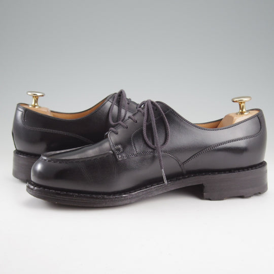 ★J.M.ウエストン 5.5D【定価￥176,000-★ゴルフ/GOLF】641/31ラスト/Uチップ/ボックスカーフ/黒/メンズ/Weston/ウェストン★o435