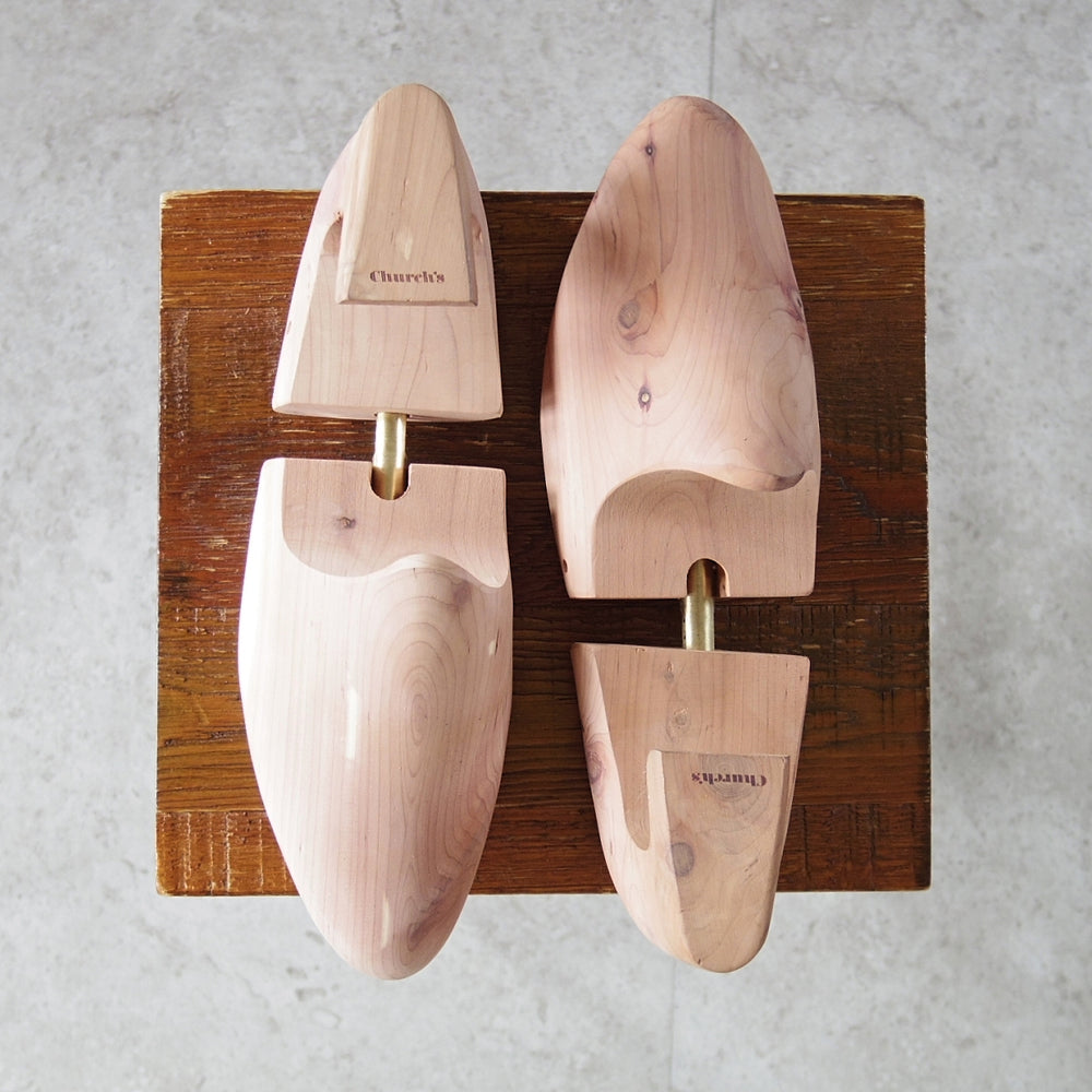 極上★チャーチ SIZE 9【定価￥26,400-★純正シューツリー/WESSEX】木製シューキーパー/メンズ/Church's★n909