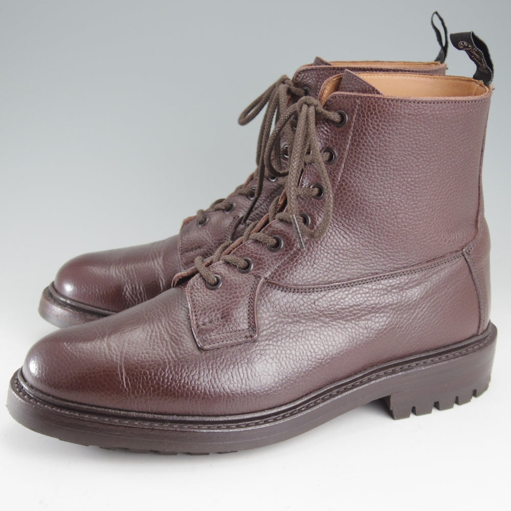 極上★トリッカーズ SIZE 8【定価￥143,000-★(米)TODD SNYDER別注/コマンドソール/BURFORD】M5635/グレインレザー/濃茶/Tricker's★o990