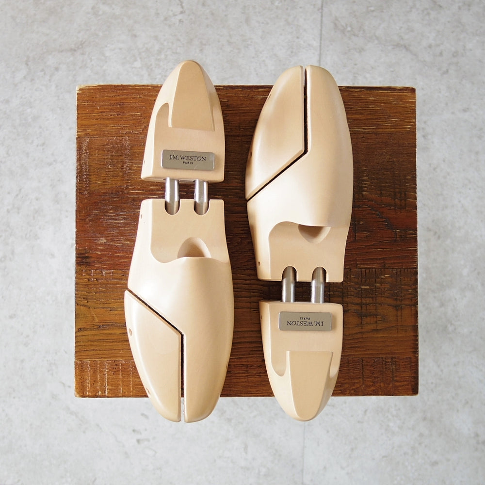 美品★J.M.ウエストン SIZE 6【現行定価￥22,000-★純正シューツリー/041M】木製シューキーパー/メンズ/Weston/ウェストン★n915