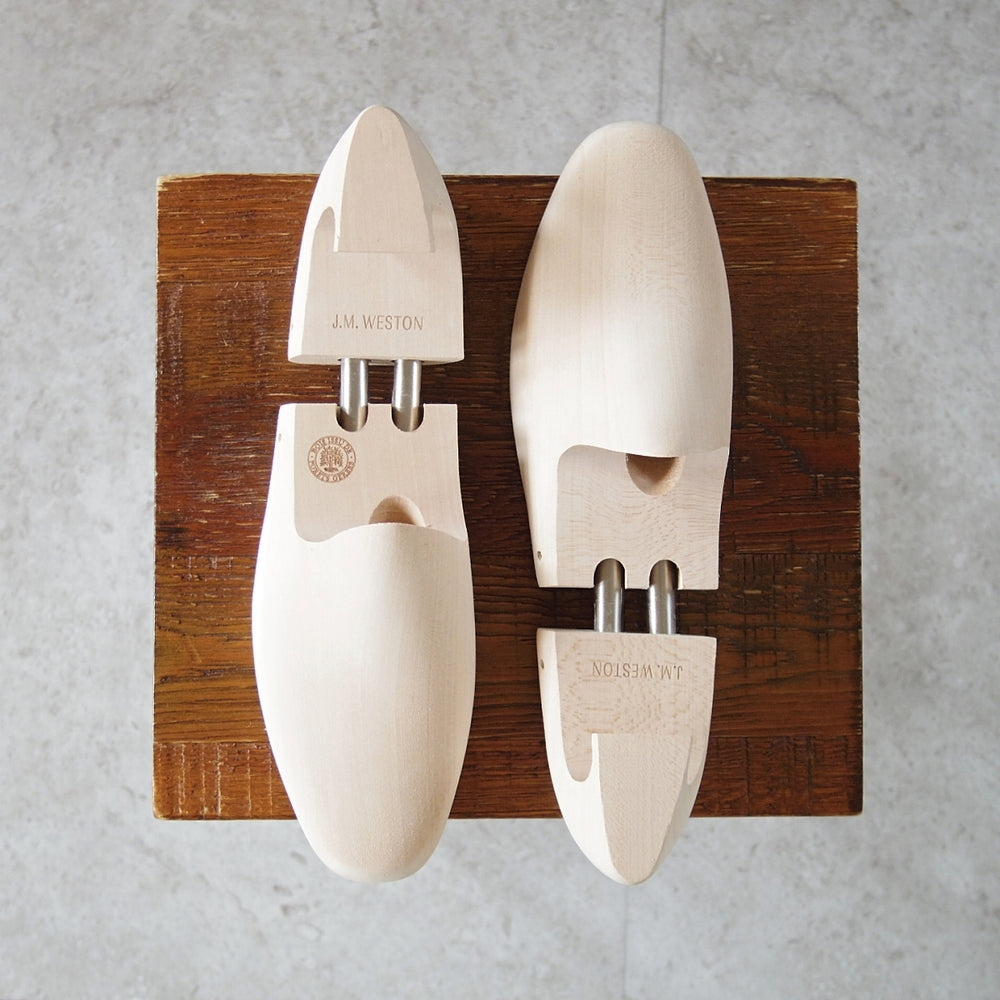 美品★J.M.ウエストン SIZE 7【定価￥22,000-★純正シューツリー/041M】木製シューキーパー/メンズ/Weston/ウェストン★n916