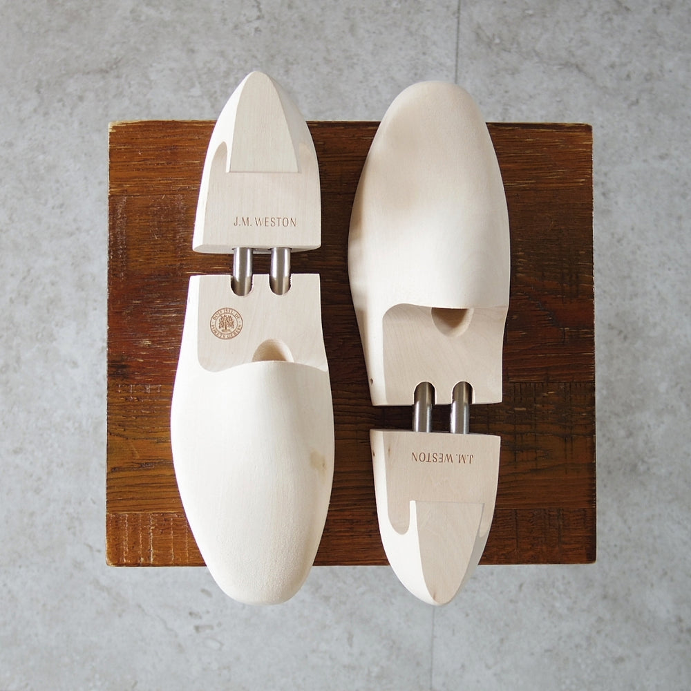 美品★J.M.ウエストン SIZE 7【定価￥22,000-★純正シューツリー/041L】木製シューキーパー/メンズ/Weston/ウェストン★n917