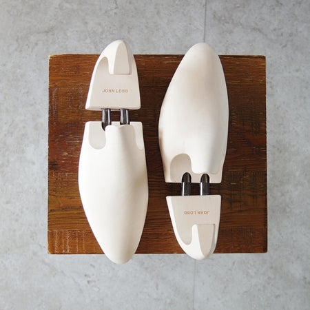 美品★ジョンロブ 5E【定価￥28,600-★純正シューツリー/STANDARD】木製シューキーパー/メンズ/JOHN LOBB★n920