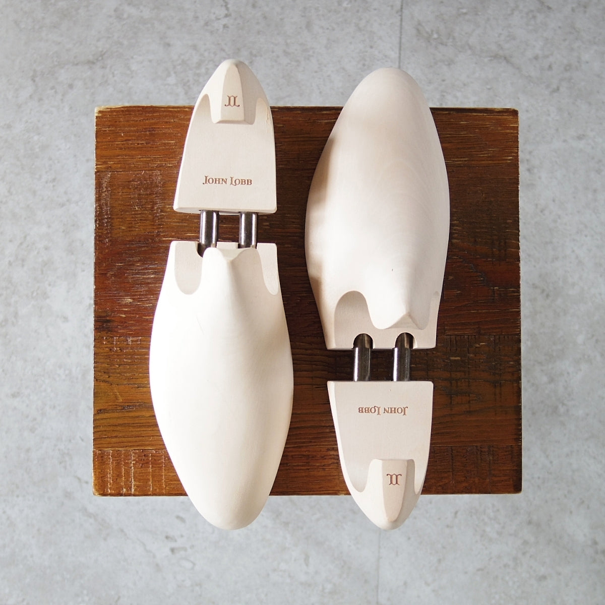 【未使用】極上美品！JOHN LOBB 純正シューツリー 7E ☆極上品☆ ジョンロブ JOHN LOBB 純正シューツリー サイズ7E
