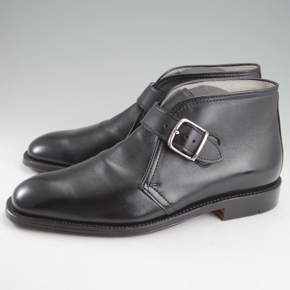 未使用★オールデン 7.5D【現行定価17万円以上★ジョージブーツ/D9705】プラザラスト/レディカーフ/黒/メンズ/ALDEN★o436