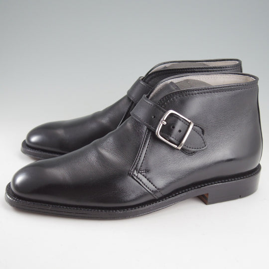 未使用★オールデン 7.5D【現行定価17万円以上★ジョージブーツ/D9705】プラザラスト/レディカーフ/黒/メンズ/ALDEN★o436