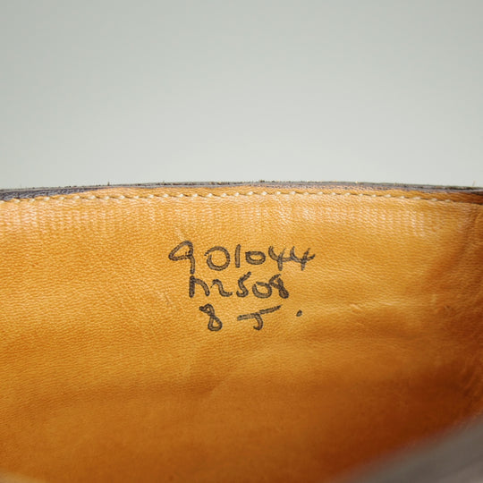 極上★トリッカーズ SIZE 8【現行定価17万円以上★コードバン仕様/Hummingbirds'hill別注】カントリーブーツ/黒/メンズ/Tricker's★p005