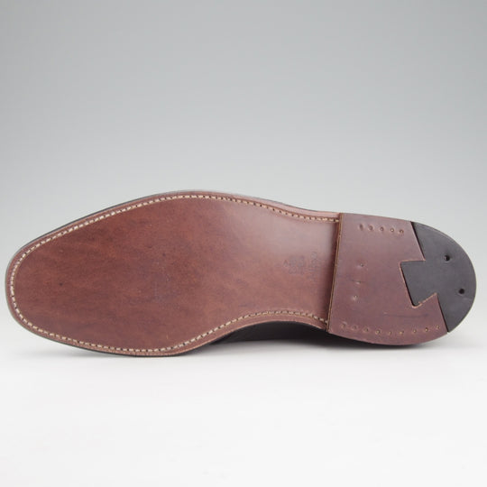 未使用★オールデン 7.5D【現行定価17万円以上★ジョージブーツ/D9705】プラザラスト/レディカーフ/黒/メンズ/ALDEN★o436