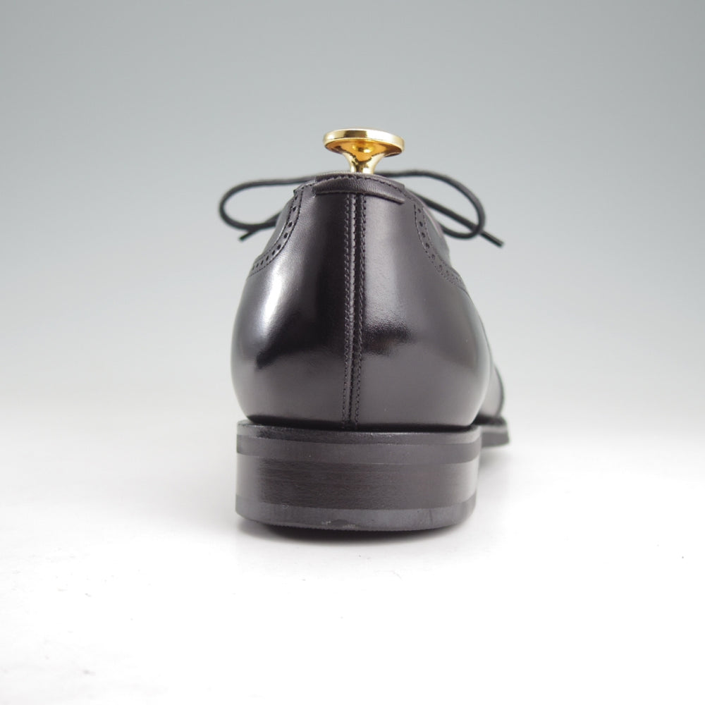 未使用★エドワードグリーン 7E【現行定価20万円以上★EDWARD/ブラインドブローグ】82ラスト/カーフ/黒/メンズ/EDWARD GREEN★o437