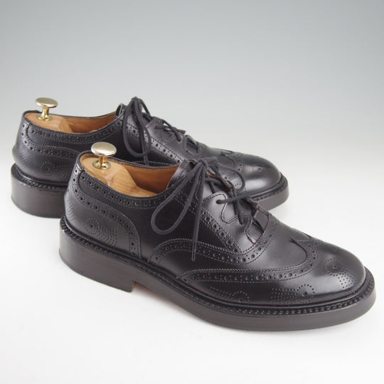 極上★トリッカーズ SIZE 6.5【現行定価13万円以上★ギリーシューズ/M6399】ギリーシューズ/カーフ/黒/メンズ/Tricker's★o991