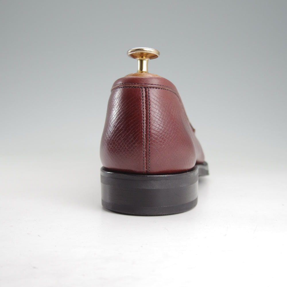 未使用★エドワードグリーン 7E【定価￥245,300-★ユタカーフ仕様/DUKE】デューク/137ラスト/コインローファー/赤茶★o438