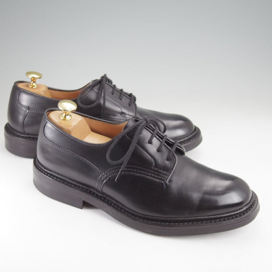 極美品★トリッカーズ SIZE 6【定価￥132,000-★ダイナイトソール/Woodstock/5636】プレーントゥ/カントリーシューズ/黒/Tricker's★n417