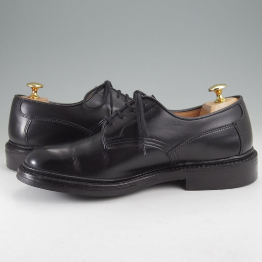 極美品★トリッカーズ SIZE 6【定価￥132,000-★ダイナイトソール/Woodstock/5636】プレーントゥ/カントリーシューズ/黒/Tricker's★n417