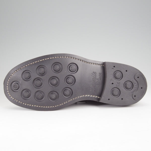 極美品★トリッカーズ SIZE 6【定価￥132,000-★ダイナイトソール/Woodstock/5636】プレーントゥ/カントリーシューズ/黒/Tricker's★n417
