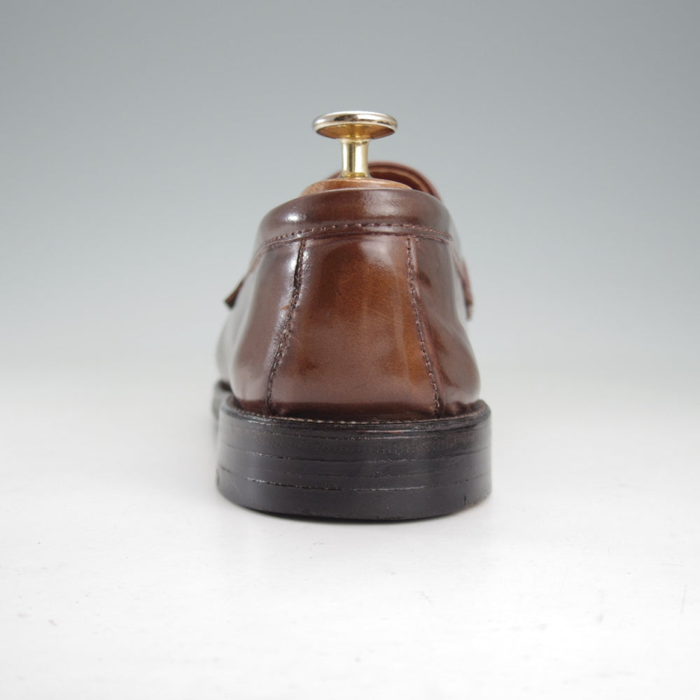 極上★オールデン 7D【貴重★ラベロ色/コードバン/ユナイテッドアローズ別注】96166/トムラスト/コインローファー/茶/メンズ/ALDEN★o439