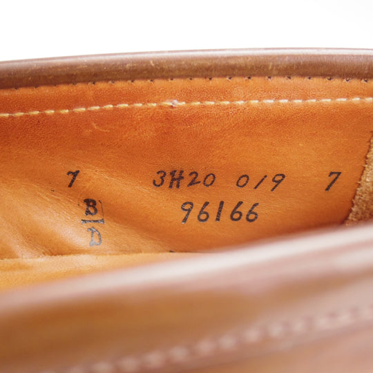 極上★オールデン 7D【貴重★ラベロ色/コードバン/ユナイテッドアローズ別注】96166/トムラスト/コインローファー/茶/メンズ/ALDEN★o439