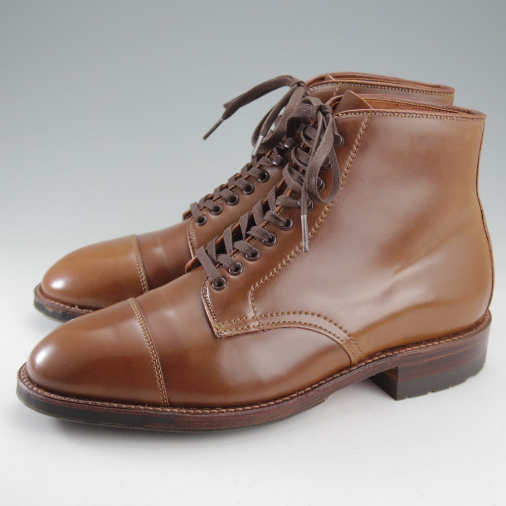 未使用★オールデン 7.5D【貴重★ウイスキーコードバン/茶】D0833HC/グラントラスト/レースアップブーツ/メンズ/ALDEN★o440