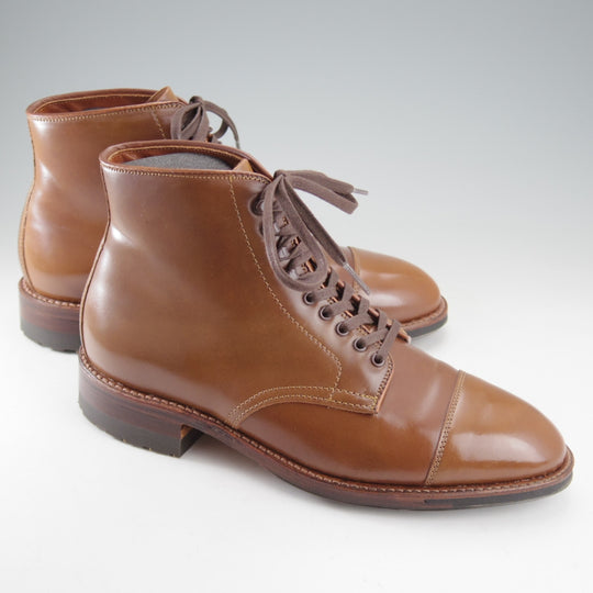 未使用★オールデン 7.5D【貴重★ウイスキーコードバン/茶】D0833HC/グラントラスト/レースアップブーツ/メンズ/ALDEN★o440