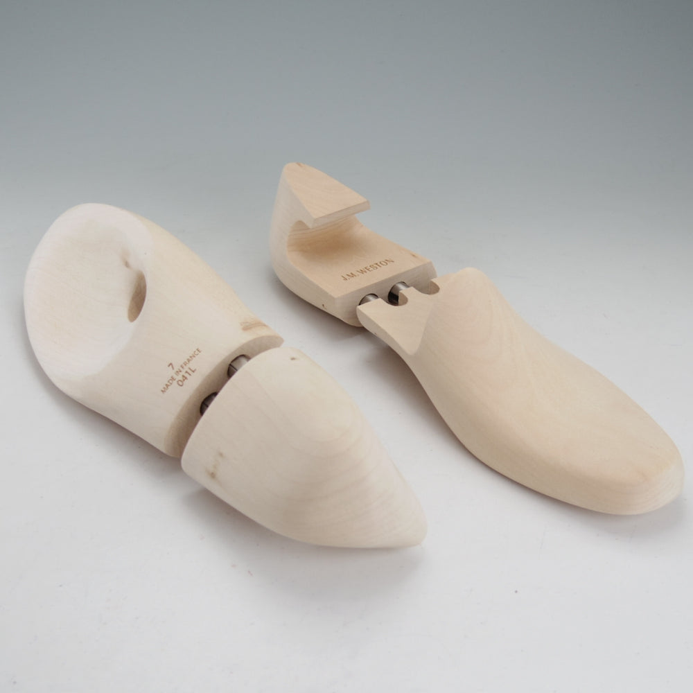 美品★J.M.ウエストン SIZE 7【定価￥22,000-★純正シューツリー/041L】木製シューキーパー/メンズ/Weston/ウェストン★n917