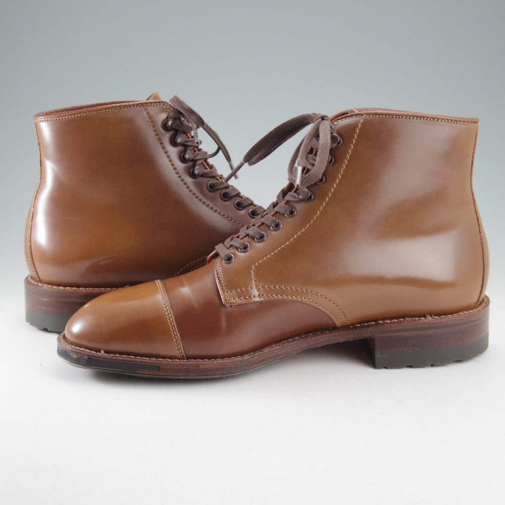 未使用★オールデン 7.5D【貴重★ウイスキーコードバン/茶】D0833HC/グラントラスト/レースアップブーツ/メンズ/ALDEN★o440