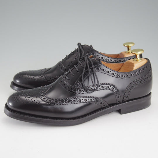 未使用★チャーチ(レディース) SIZE 36.5【定価￥192,500-★バーウッド/BURWOOD WG】ポリッシュドバインダーカーフ/黒/Church's★o994