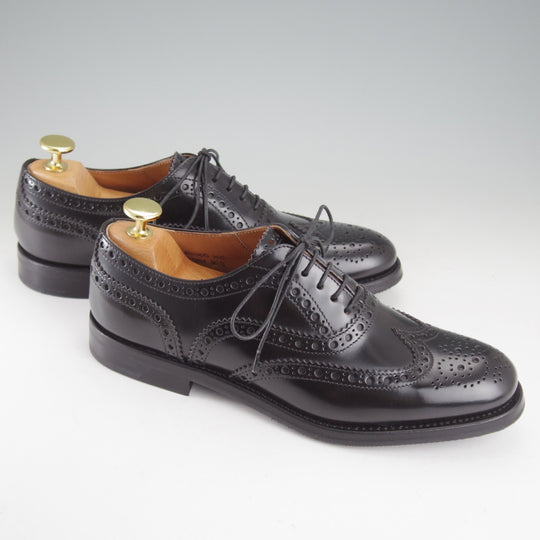 未使用★チャーチ(レディース) SIZE 36.5【定価￥192,500-★バーウッド/BURWOOD WG】ポリッシュドバインダーカーフ/黒/Church's★o994