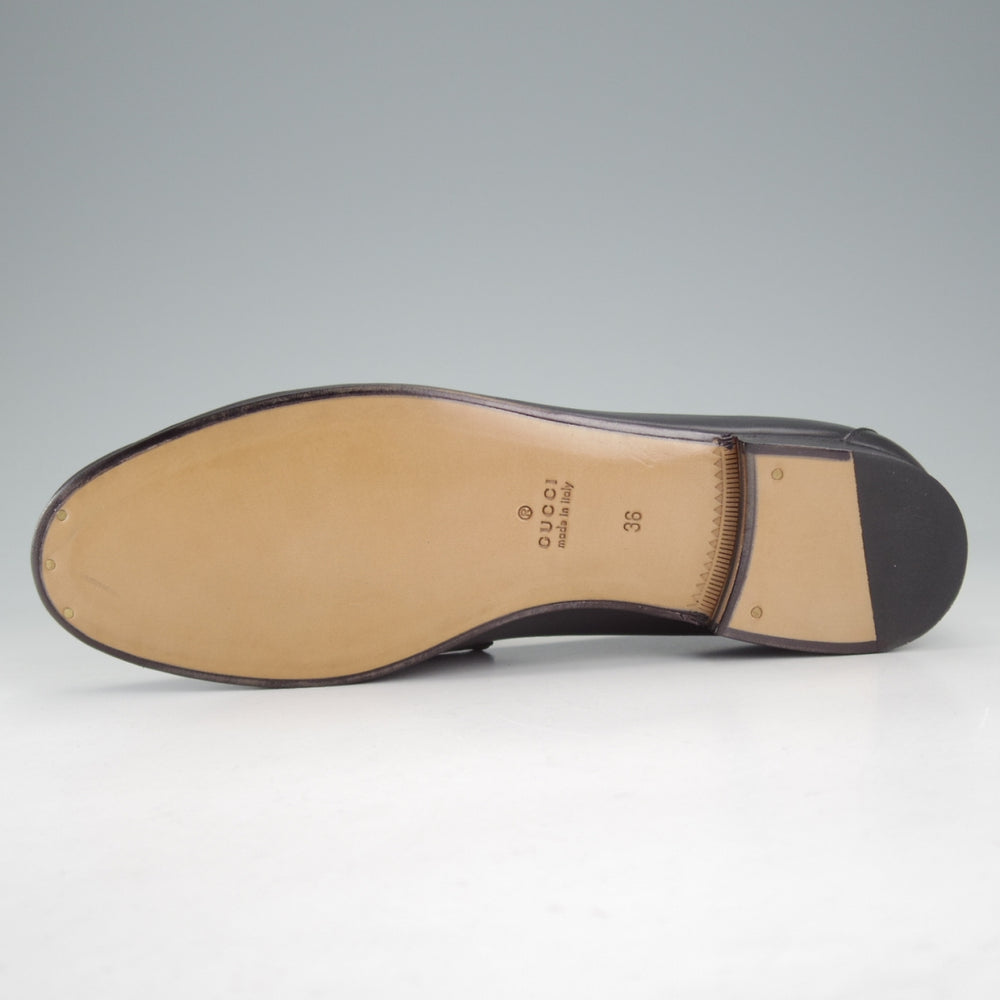 未使用★(伊)GUCCI/グッチ(レディース) SIZE 36【現行定価￥152,900-★1953コレクション/ホースビットローファー】カーフ/黒★o995