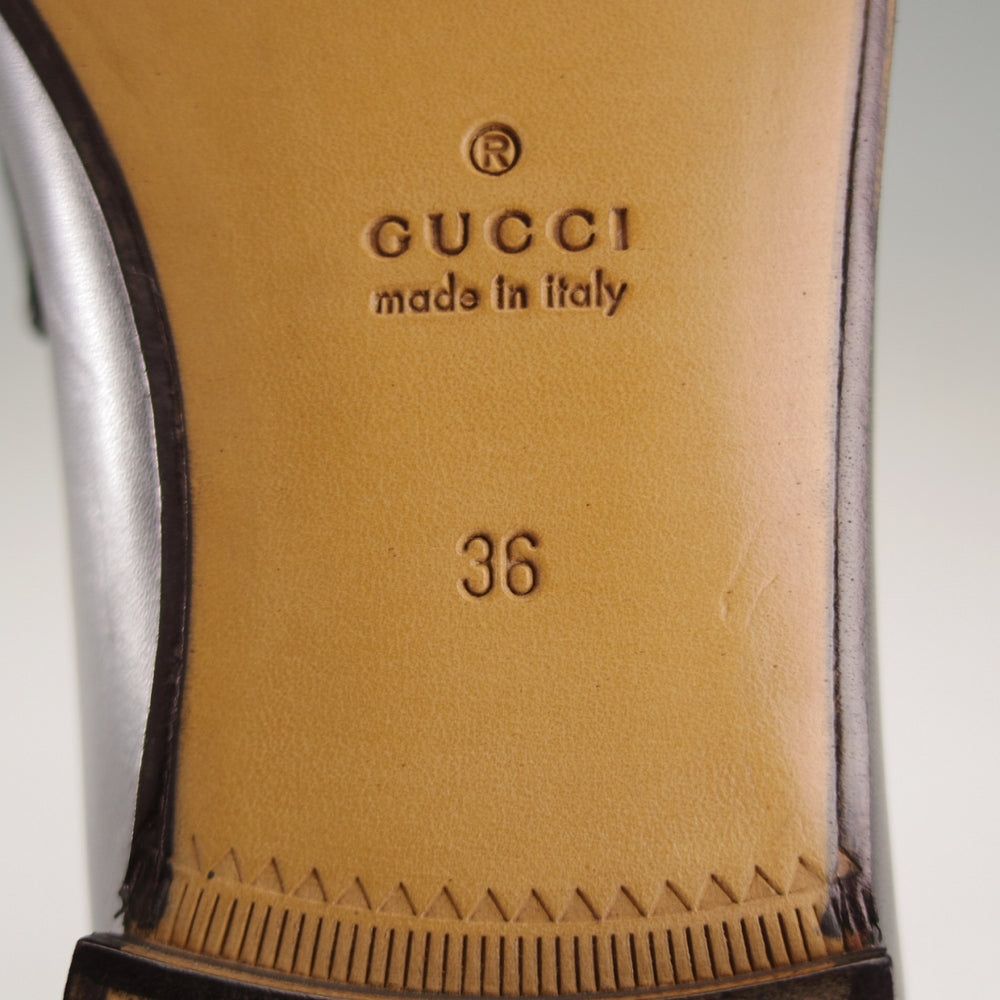 未使用★(伊)GUCCI/グッチ(レディース) SIZE 36【現行定価￥152,900-★1953コレクション/ホースビットローファー】カーフ/黒★o995