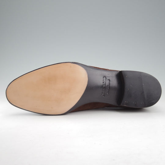 未使用★ジョンロブ 6.5E【定価￥349,800-★フィリップ2/Philip2/プレステージライン】7000ラスト/スエード/濃茶/JOHN LOBB★o441