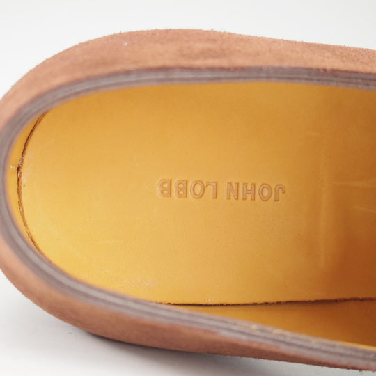 未使用★ジョンロブ 6.5E【定価￥349,800-★フィリップ2/Philip2/プレステージライン】7000ラスト/スエード/濃茶/JOHN LOBB★o441