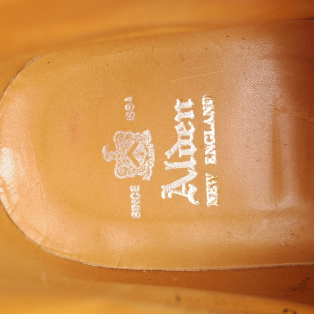 美品★オールデン 7E【定価￥225,500-★コードバン仕様/1339】バリーラスト/チャッカブーツ/バーガンディー/赤茶/メンズ/ALDEN★n927