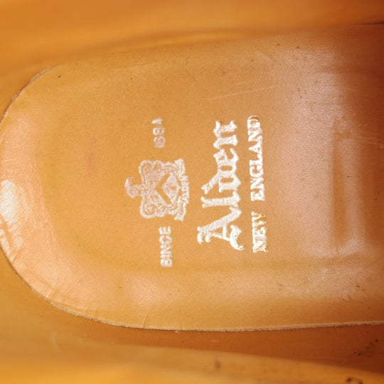 美品★オールデン 7E【定価￥225,500-★コードバン仕様/1339】バリーラスト/チャッカブーツ/バーガンディー/赤茶/メンズ/ALDEN★n927