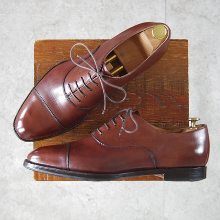 極上★Oriental/オリエンタル SIZE 8.5【グッドイヤーウェルテッド製法★ストレートチップ/3100】カーフ/濃茶/メンズ★n931