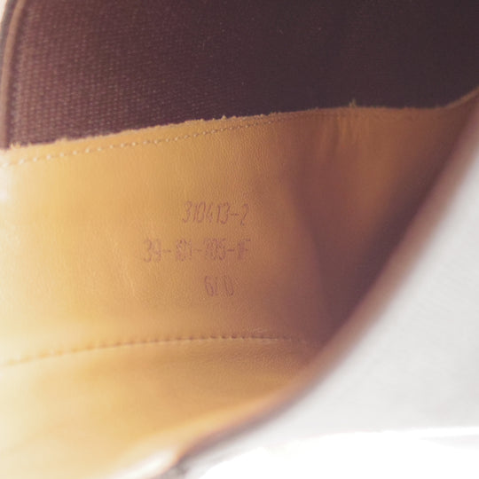 美品★J.M.ウエストン 6.5D【定価￥209,000-★サイドゴアブーツ/705】39ラスト/ボックスカーフ/黒/メンズ/Weston/ウェストン★o443