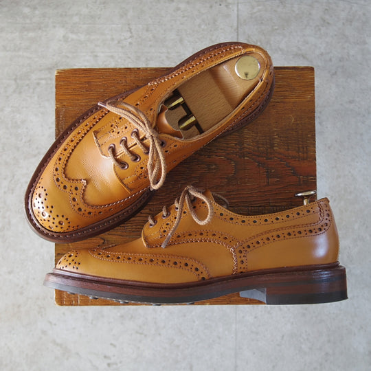 使用数回★トリッカーズ SIZE 6【定価￥132,000-★ダイナイトソール/BOURTON/エイコンアンティーク】カントリーシューズ/Tricker's★o444