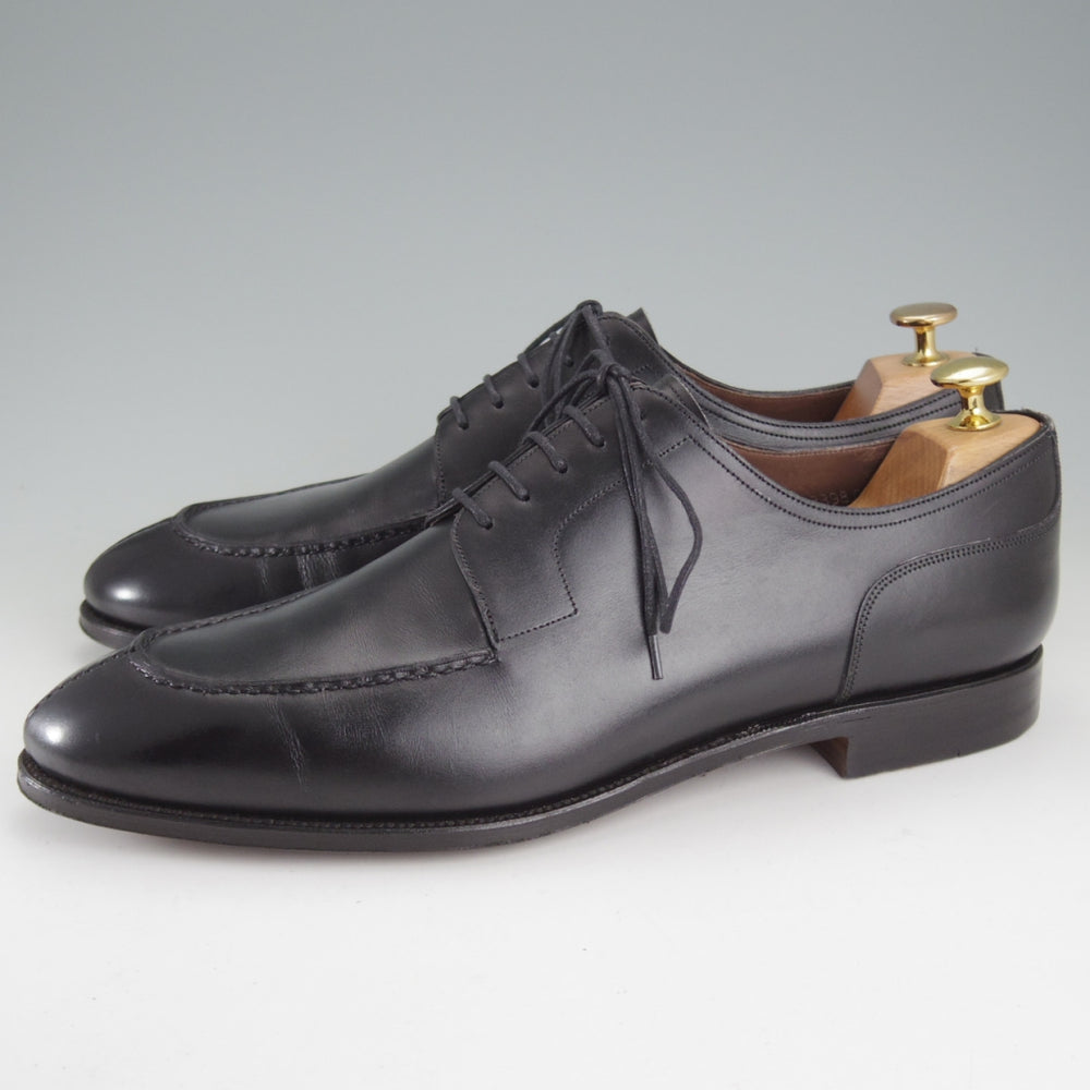 美品★(スペイン製)カルミナ SIZE 10【定価￥94,600-★Uチップ/80883】SINEUラスト/ボックスカーフ/黒/CARMINA★o998