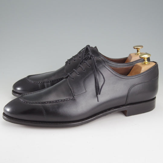 美品★(スペイン製)カルミナ SIZE 10【定価￥94,600-★Uチップ/80883】SINEUラスト/ボックスカーフ/黒/CARMINA★o998
