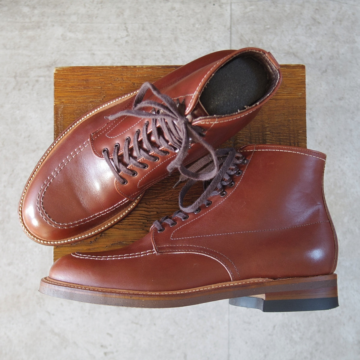 極美品☆オールデン 8D【貴重☆コードバン仕様/BEAMS別注/ミリタリー