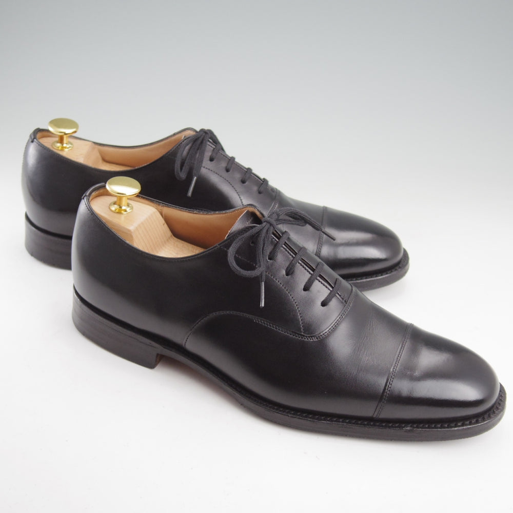 美品★チャーチ 70F/UK7【定価￥181,500-★コンサル/CONSUL】173ラスト/ストレートチップ/カーフ/黒/メンズ/Church's★n926